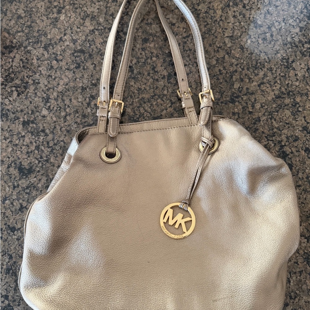 Michael Kors Metallic Shoulder Bag
